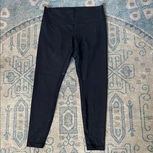 Lululemon BlackShiny High-Waisted Leggings